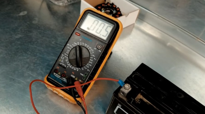 Test 5 pin relay step 14
